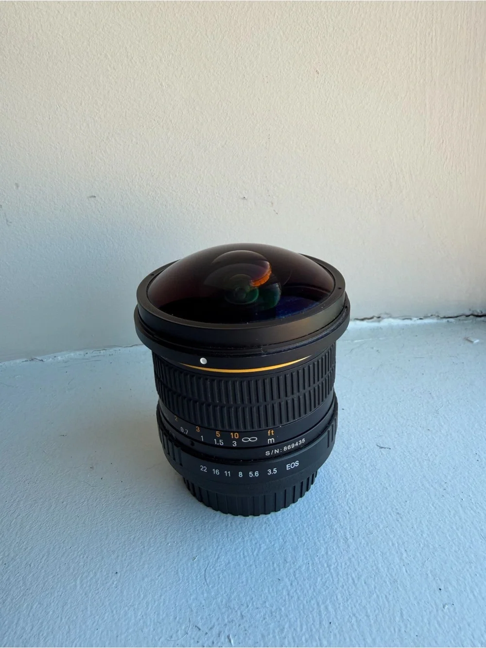 Opteka Fisheye Camera Lens - No Hood & Small Scratch